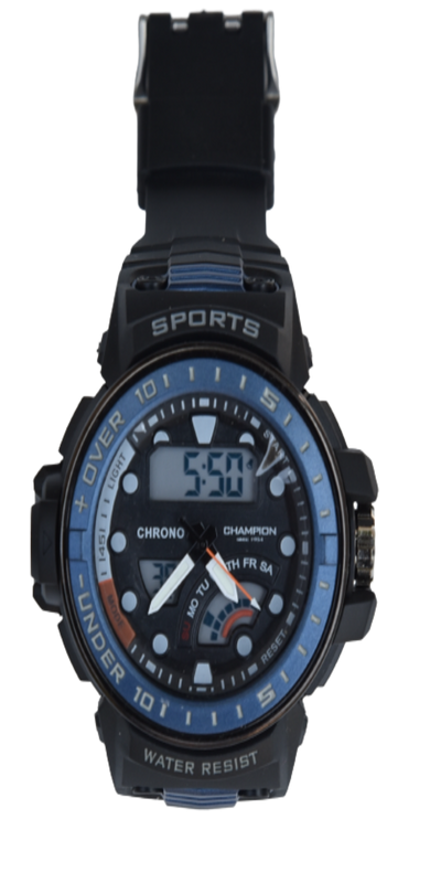 Champion Sport  Blue Wrist Watch