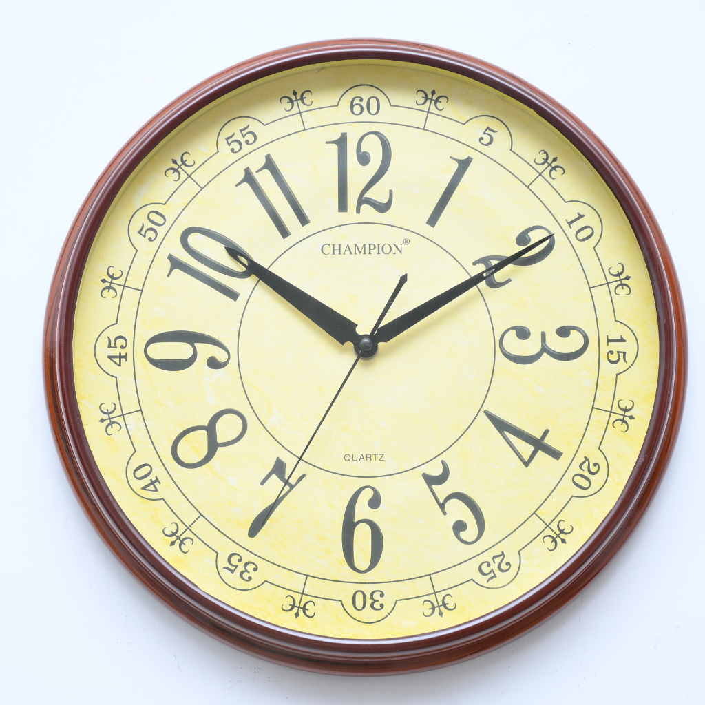 Champion Office Look Round Wall Clock