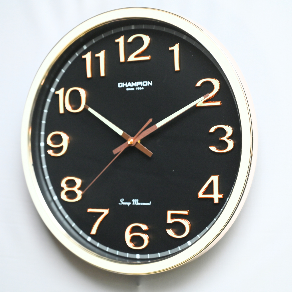 Champion Wall Clock With Luminous Dial