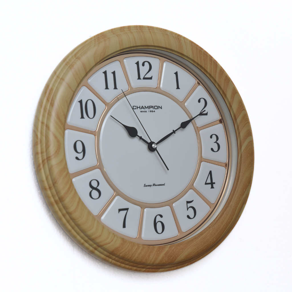 Champion Non Ticking Stylish Wall clock